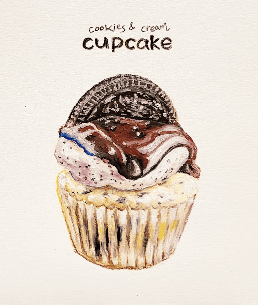 cupcake-Oil-pastel-meimong8